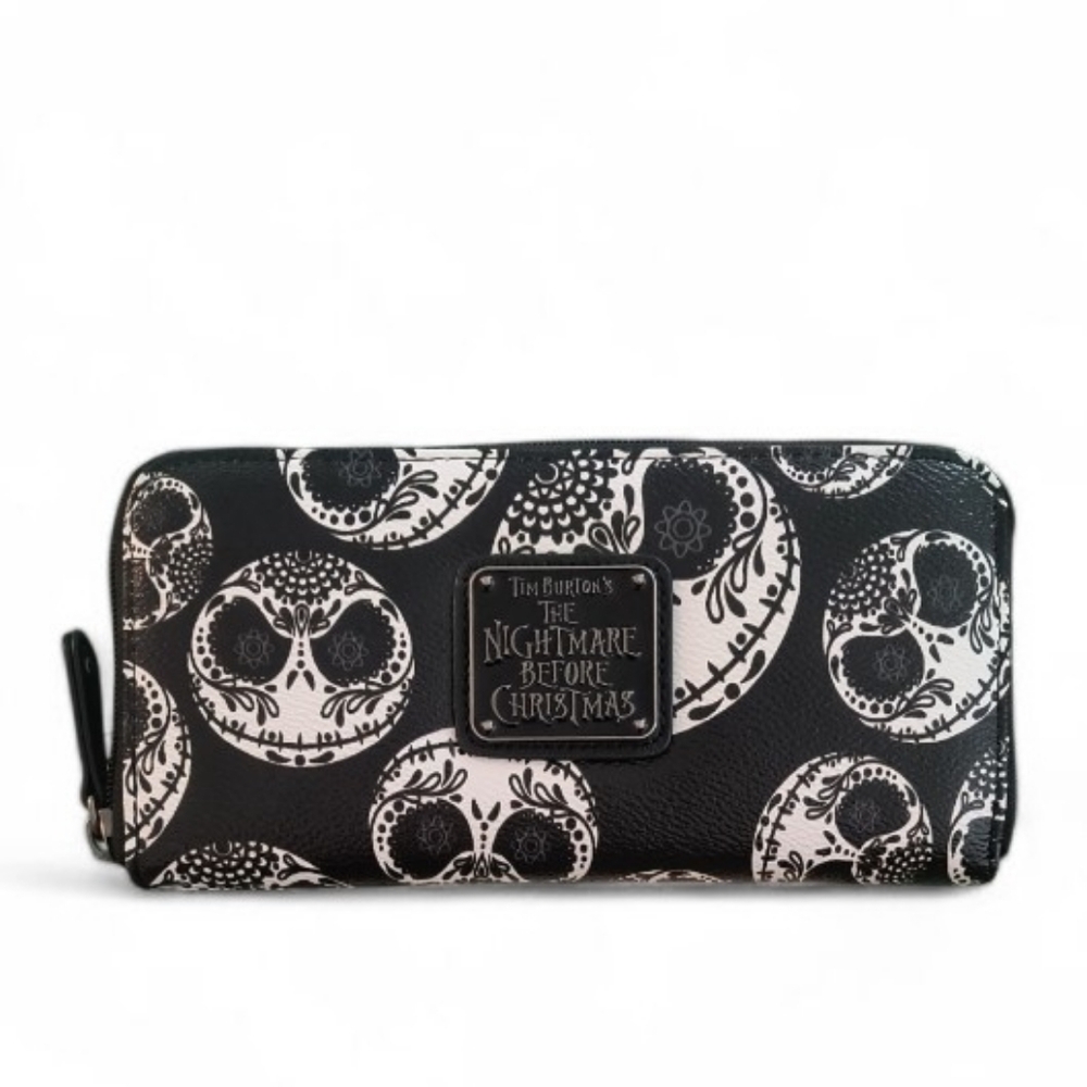 Loungefly Disney The Nightmare Before Christmas Jack Sugar Skull Barrel Bag Set - Picture 12 of 16
